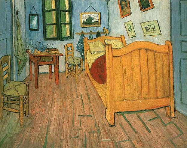 Vincent's Bedroom in Arles - 1888 - Oil on canvas - 72.0 x 90.0 cm. - Van Gogh Museum, Amsterdam