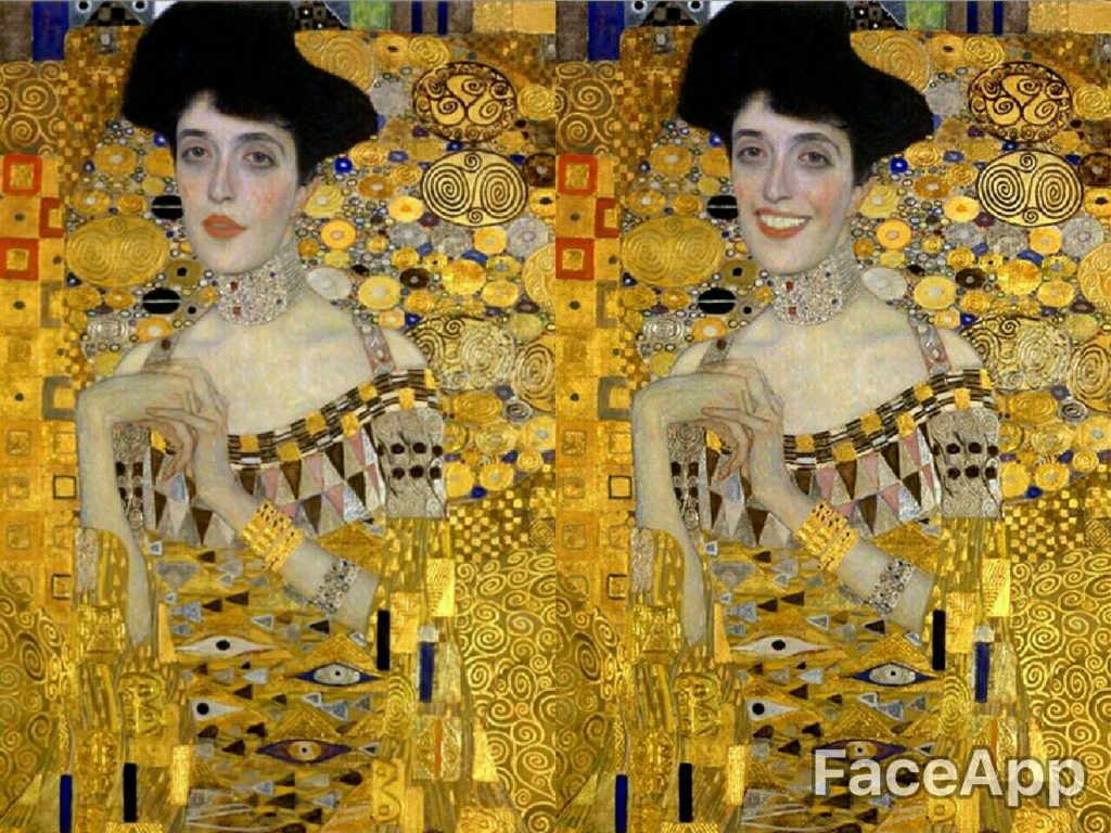 Retrato de Adele Bloch-Bauer I - Gustav Klimt